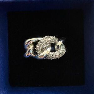 Swarovski Manhattan Ring - Sz 9